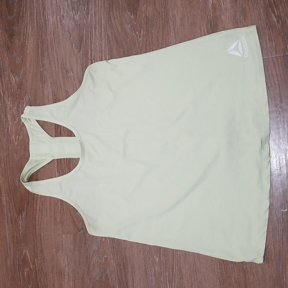 (M) Reebok Pastel Racerback Loose Activewear Tennis Prep Activewear Workout